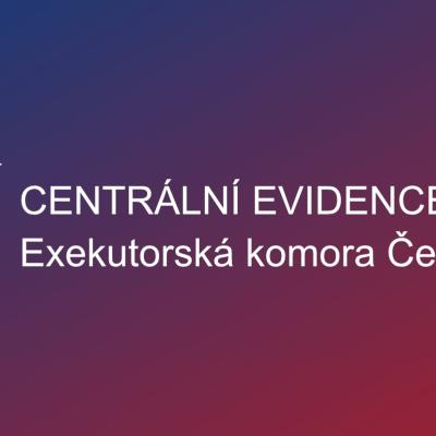 Centrální evidence exekucí - vyhledání exekuce